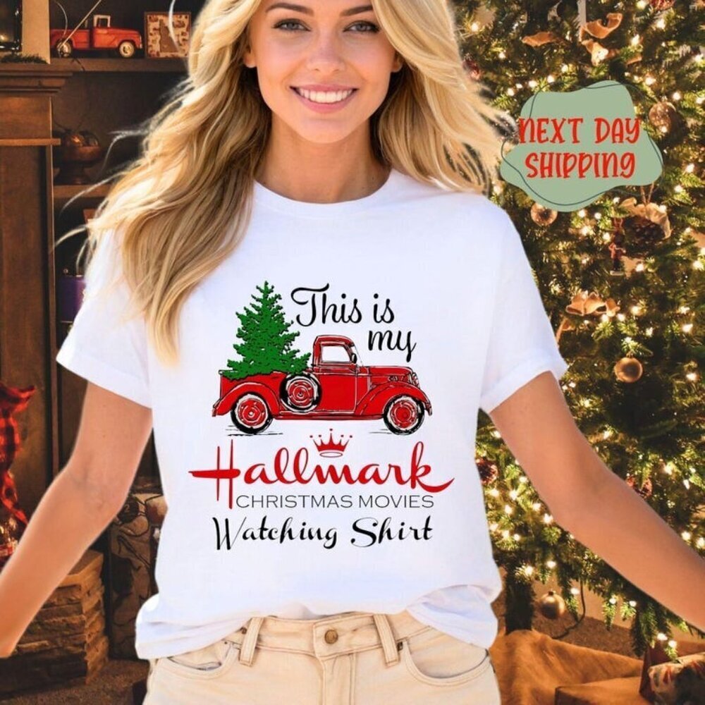 This Is My Movie Watching Shirthallmark Christmas Movies T Shirt